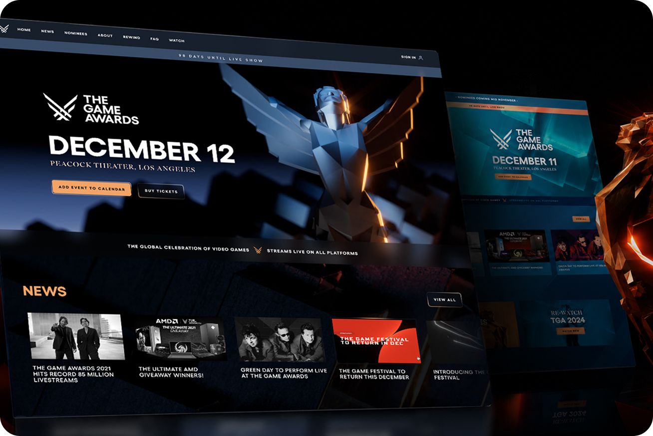 The Game Awards project cover